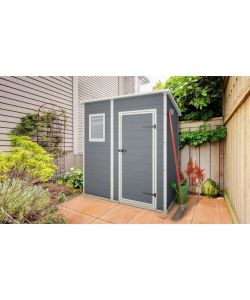 Keter Casetta da Giardino Manor Pent - Grigio - 183.5x111 cm