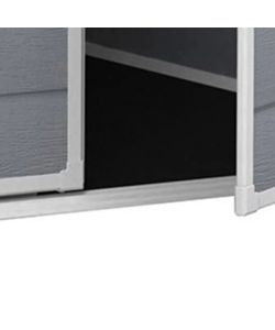 Keter Casetta da Giardino Manor Pent - Grigio - 183.5x111 cm