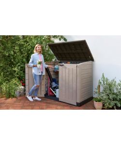 Keter Portattrezzi in Resina Store-It-Out - Beige - 145,5x82x125 cm