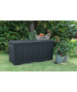 Keter Baule in Resina Sherwood - Antracite - 270L