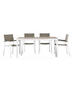 Keter Sedia da Giardino Harmony - Grafite/Bianco - 47x60x86 cm