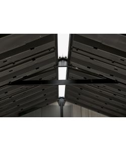 Keter Casetta da Giardino Oakland - Grigio Effetto Legno - 230x350x242 cm