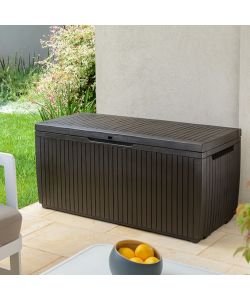 Baule Springwood marrone 123x53,5x57H cm Keter