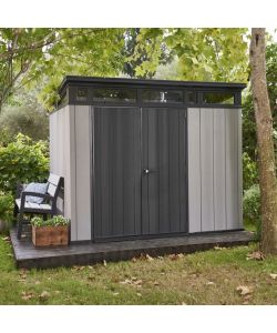 Keter Casetta da Giardino Artisan - Resina Grigio - 278x218 cm