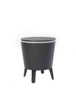Tavolino Cool Bar grigio 49,5x49,5x57-84,5H cm Keter