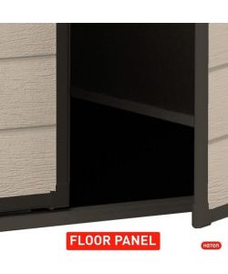 Keter Casetta da Giardino in Resina Manor - Beige - 130x192x198 cm