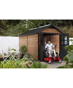Keter Casetta da Giardino Newton - Marrone - 228x350x252 cm