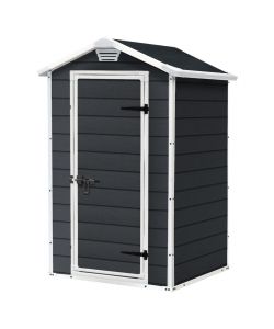 Keter Casetta da Giardino Manor 43 - Grigio Scuro - 129x103x196 cm