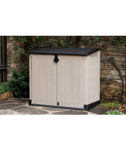 Keter Baule da Esterno Store-It-Out - Beige Effetto Legno - 854L