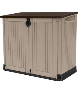Keter Baule da Esterno Store-It-Out - Beige Effetto Legno - 854L