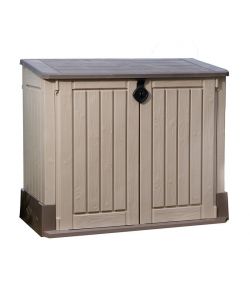 Keter Baule Porta Attrezzi in Resina Store-It-Out - Beige Effetto Legno - 845L