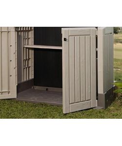 Keter Baule Porta Attrezzi in Resina Store-It-Out - Beige Effetto Legno - 845L