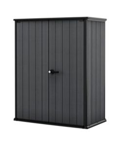 Keter Capanno da Giardino Cortina Alto 1400 L Grigio