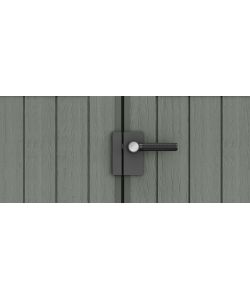 Keter Casetta da Giardino Darwin Verde - Resina Effetto Legno - 190x122x211 cm