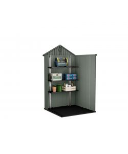 Keter Casetta da Giardino Darwin Verde - Resina Effetto Legno - 190x122x211 cm