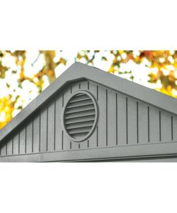 Keter Casetta da Giardino Darwin Verde - Resina Effetto Legno - 190x122x211 cm