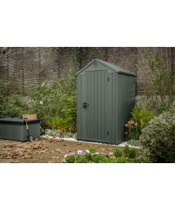 Keter Casetta da Giardino Darwin 4X4 - Verde - 205x125.8 cm