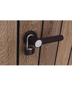 Keter Armadio Porta Attrezzi Signature Walnut 140x73,6xH170,4 cm