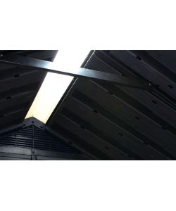 Keter Casetta da Giardino Signature Walnut 230x287 cm Resina Effetto Legno