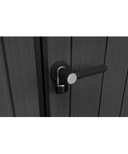 Keter Casetta da Giardino Signature Walnut 230x287 cm Resina Effetto Legno