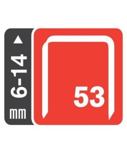 Rapid Graffatrice Manuale R253 Blu per Graffe a Filo Fine 6-14mm