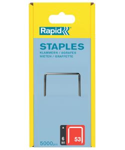 Rapid Graffe a Filo Sottile 5 mm Acciaio Zincato - 5000 pezzi