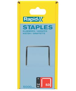 Rapid Graffe a Filo Sottile 14 mm Acciaio Zincato - 5000 pezzi