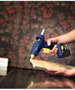 Rapid Incollatrice BGX 300 a Batteria Li-Ion Blu con Valigetta e Colla