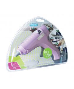 Rapid Pistola Termoincollante G1000 Rosa 15/60W Avanzamento Automatico