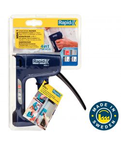 Rapid Fissatrice Manuale 4 in 1 MS4 1 - Graffe Punti e Chiodi