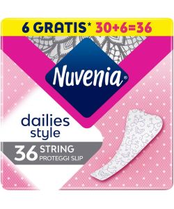 Nuvenia Proteggi Slip Dailies Style String 36 Pezzi Traspirante Komfort