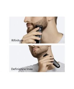 Braun Regolabarba Series 3 - Rasoio Elettrico Nero - 40 Lunghezze