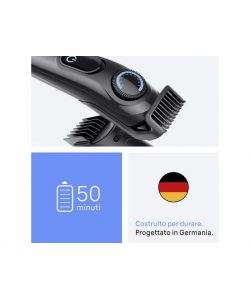 Braun Regolabarba Series 3 - Rasoio Elettrico Nero - 40 Lunghezze
