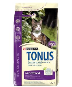 Tonus benessere dalla natura Sterilized 1,5 kg