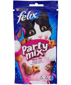 Purina felix Party Mix con Pollo, Formaggio e Tacchino