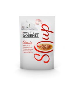 Purina Gourmet Soup Gatto Classic Tonno e Acciughe 40 g