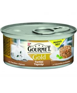 Gourmet Gold Tortini tacchino spinaci 85 g