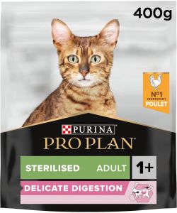 Purina Pro Plan Crocchette Gatti Pollo 400g - Adulto Sterilizzato
