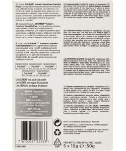 Purina Gourmet Puree Gatto Salmone e Carota 50g Snack Naturale