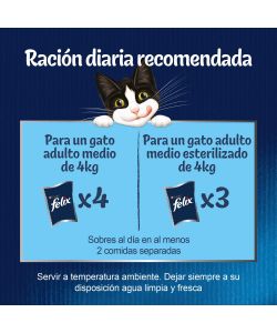 Felix Le Ghiottonerie Bocconcini per Gatti - Multipack 44 x 85g