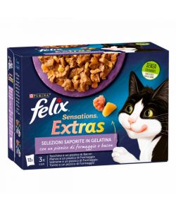 Felix Sensations Extras Selezioni Saporite 12x85 g