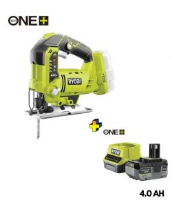 SEGHETTO ALTERNATIVO PENDOLARE 18V + KIT BATTERIA E CARICABATTERIE 18V (4.0AH) RYOBI