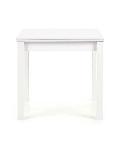 Tavolo Expand Estensibile 90/180 x 90 x 75 cm Struttura Massello e top in Legno MDF Bianco