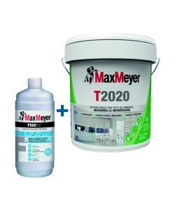 PITTURA BIANCO OPACO E FISSATIVO INCOLORE