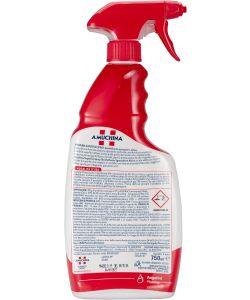 AMUCHINA Spray Disinfettante Superfici 750 ml Rosso e Bianco Virucida