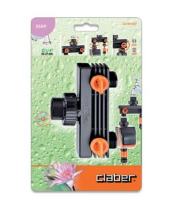 Claber Presa a 2 vie 3/4' M