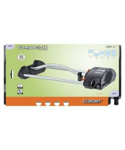 Irrigatore oscillante Compact-16 Super Metal Nero Claber