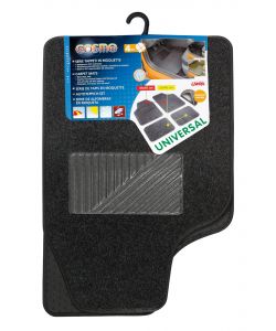 Serie tappeti in moquette universali Cosmo 4 pezzi