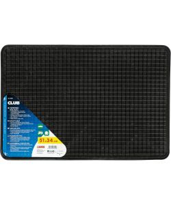Lampa Tappetino Auto Club in PVC Nero Universale Antiscivolo 51x34 cm