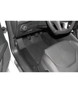 Lampa Tappetino Auto Club in PVC Nero Universale Antiscivolo 51x34 cm